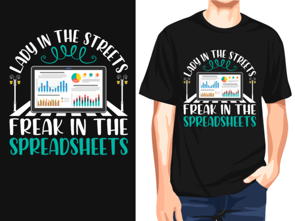 Accountant Vector Graphics & T-Shirt Designs