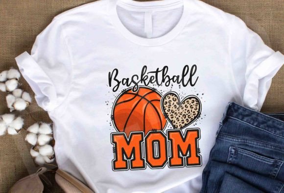 Basketball Mom Graphics for T-Shirt Designs