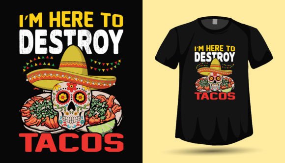 Cinco De Mayo Taco T-Shirt Graphics Review