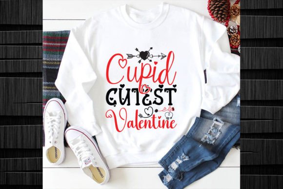 Cupid Cutest Valentine SVG: Graphics for T-Shirt Designs