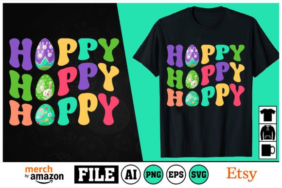 Easter Graphics for T-Shirt Designs