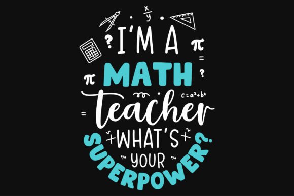 Reviewing the I'm a Math Teacher Embroidery Design